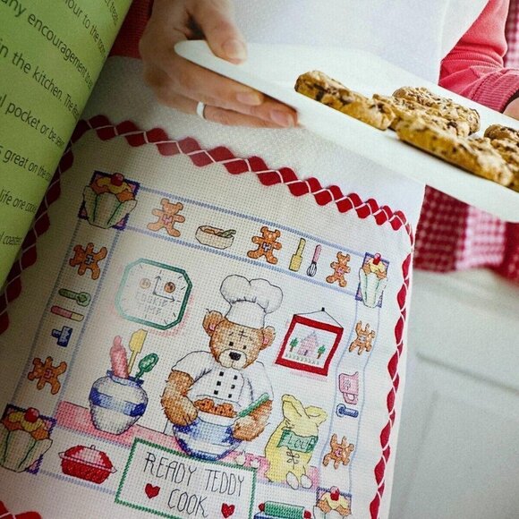 Teddy Bears in Cross Stitch Over 30 Adorable Designs Charts Patterns Book - Picture 6 of 7